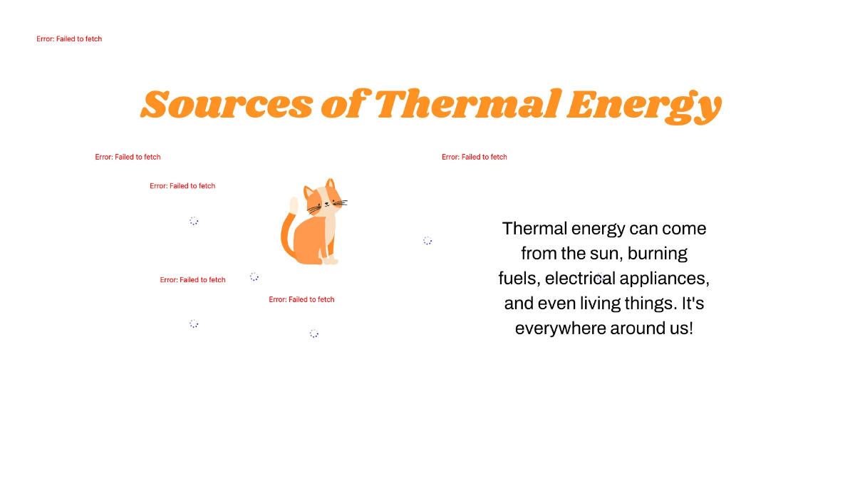 Free Thermal Energy Template to Edit Online