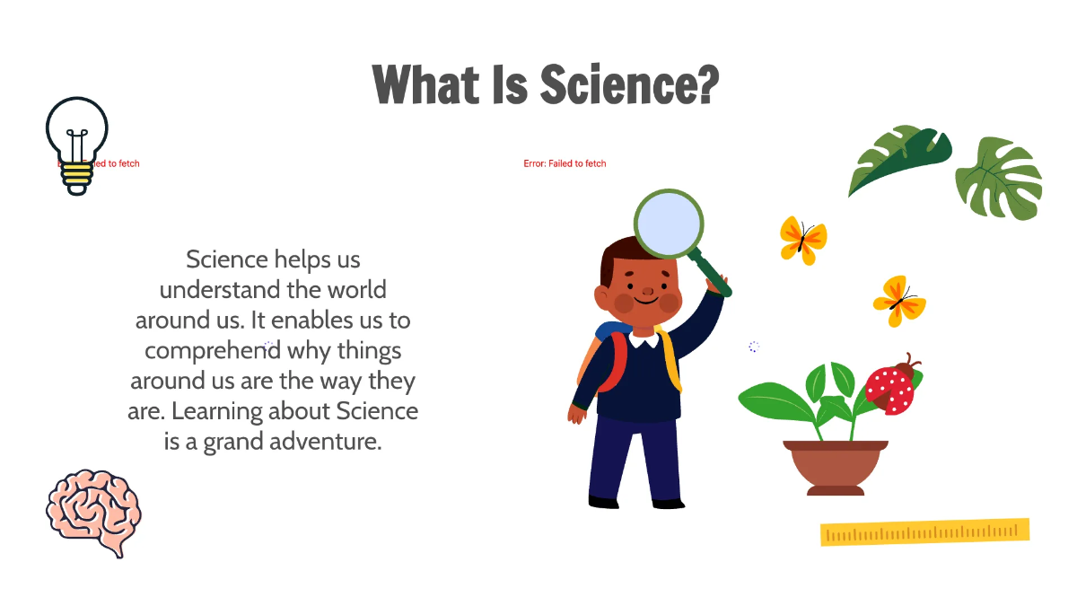 Free Introduction to Science Template to Edit Online