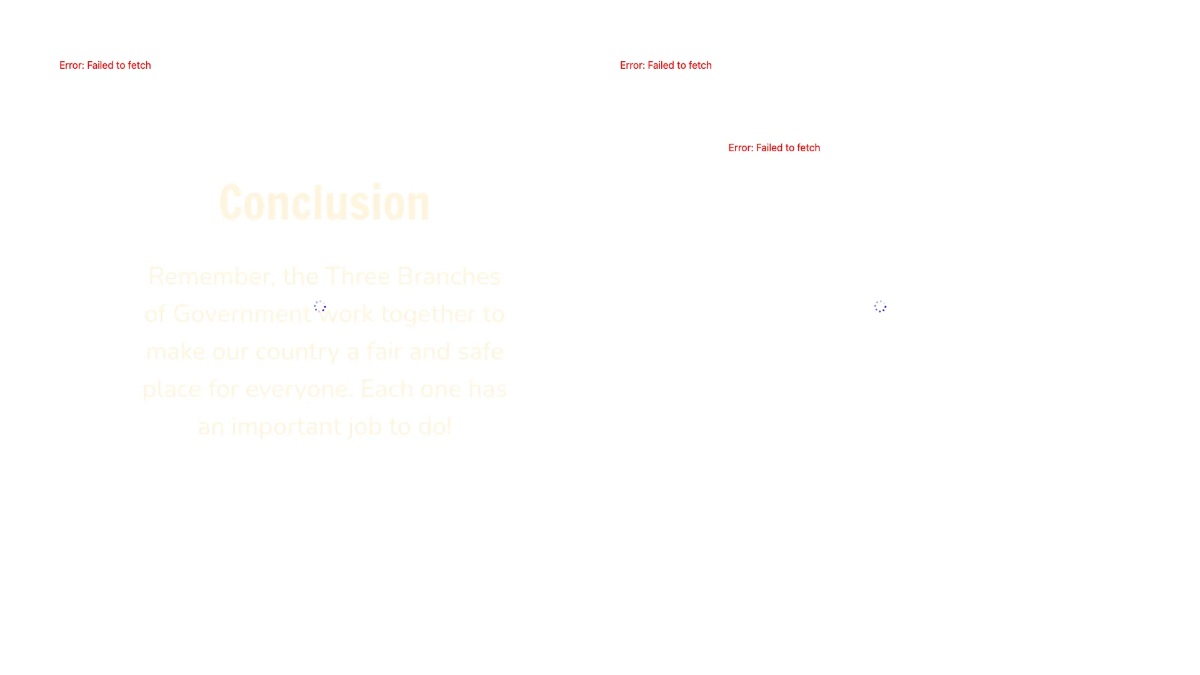 Free Three Branches of Government Template to Edit Online