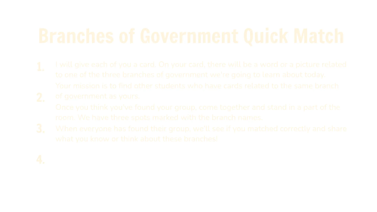 Free Three Branches of Government Template to Edit Online