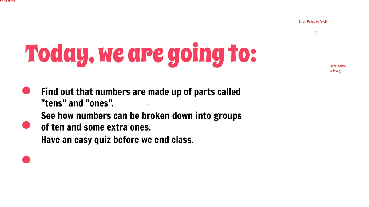 Free Understanding the Concept of Place Value for Tens and Ones Template to Edit Online