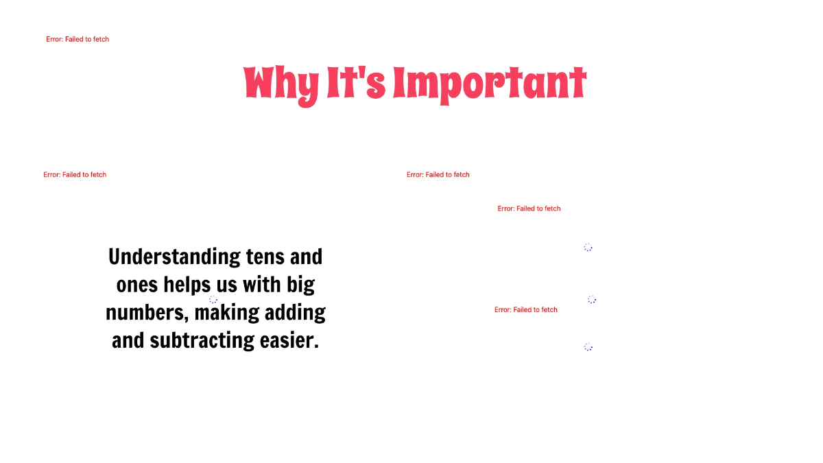 Free Understanding the Concept of Place Value for Tens and Ones Template to Edit Online