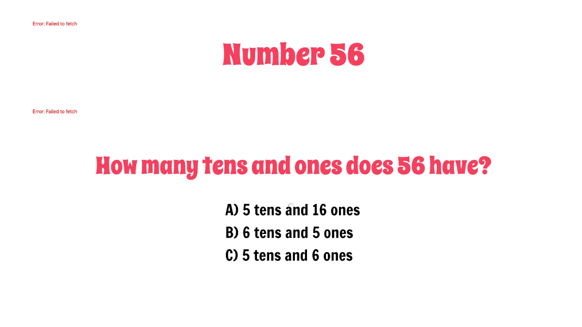 Free Understanding the Concept of Place Value for Tens and Ones Template to Edit Online