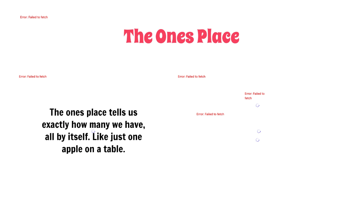 Free Understanding the Concept of Place Value for Tens and Ones Template to Edit Online
