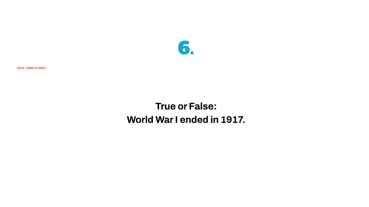 Free World War I and Its Impact on America Template to Edit Online