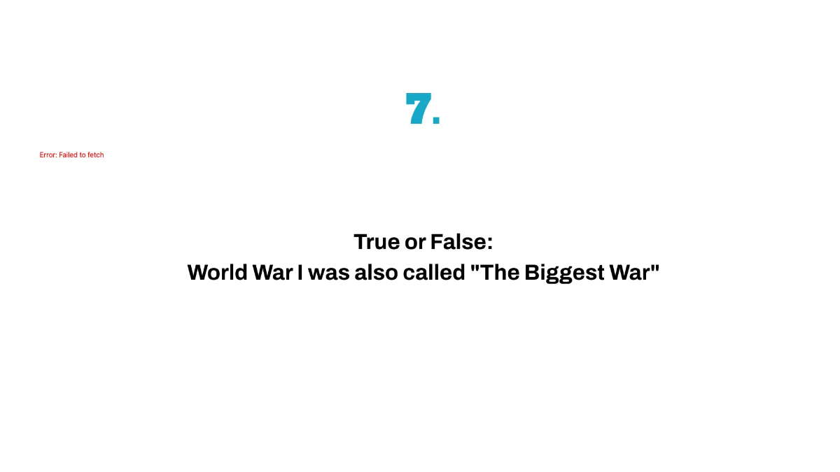 Free World War I and Its Impact on America Template to Edit Online