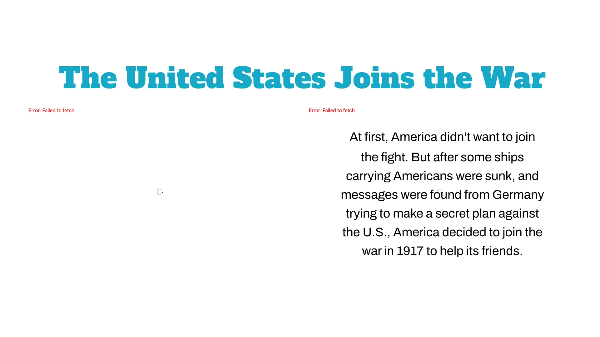 Free World War I and Its Impact on America Template to Edit Online