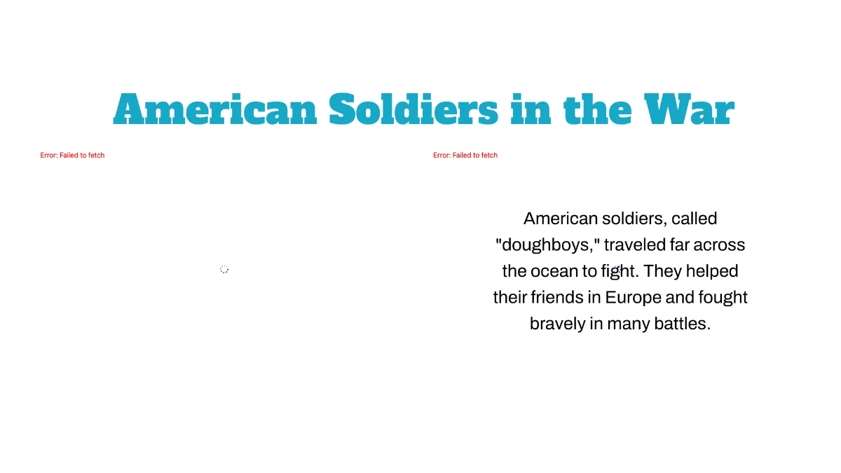 Free World War I and Its Impact on America Template to Edit Online