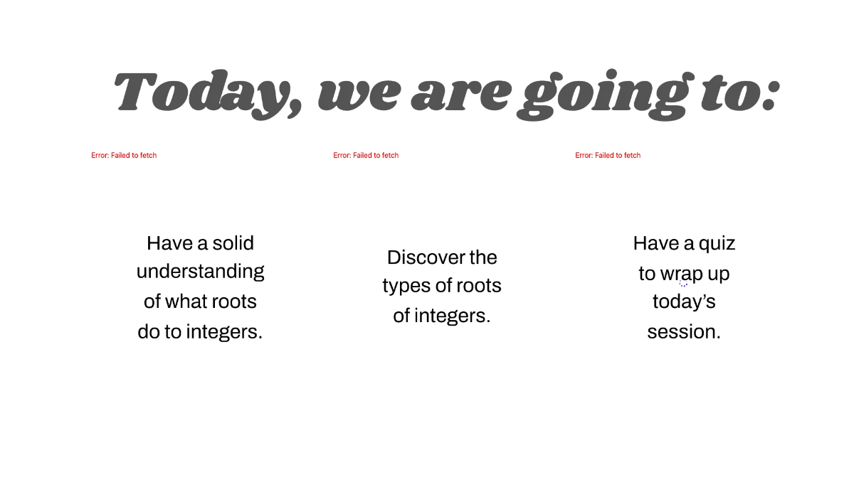 Free Roots of Integers Template to Edit Online