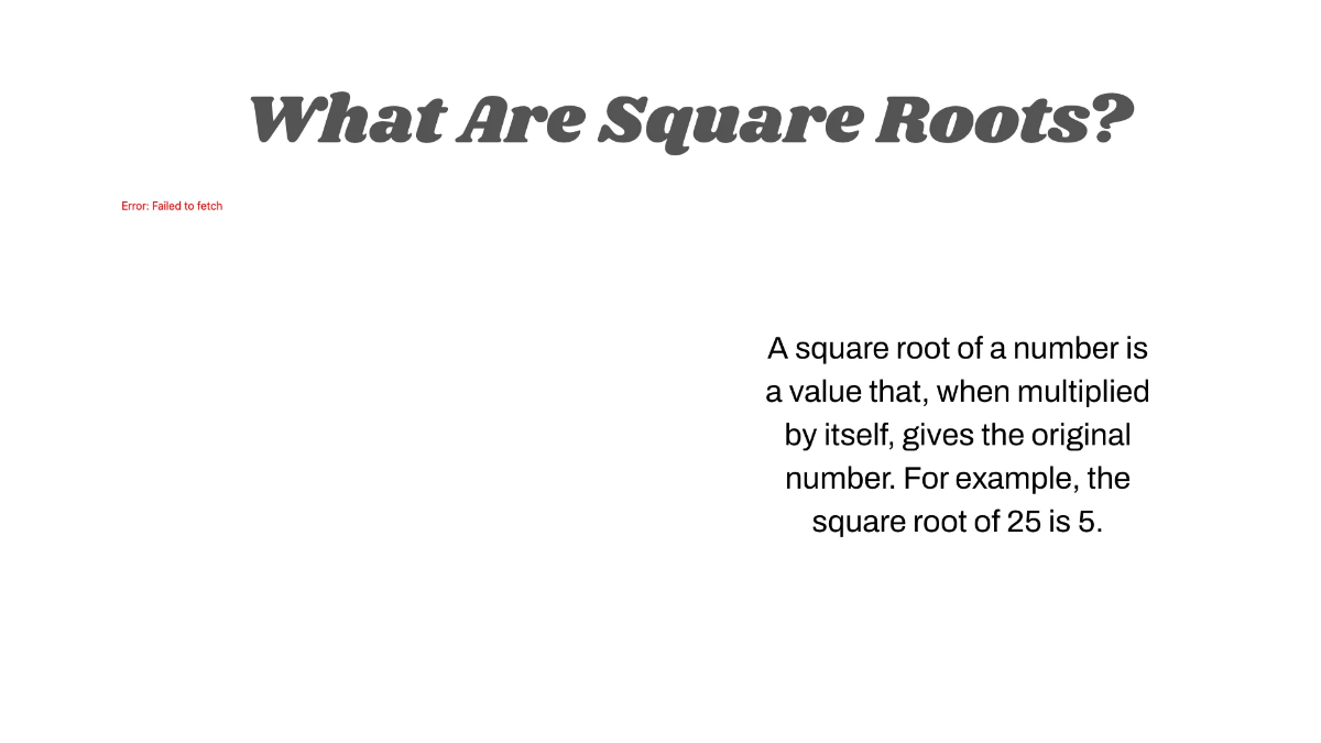 Free Roots of Integers Template to Edit Online