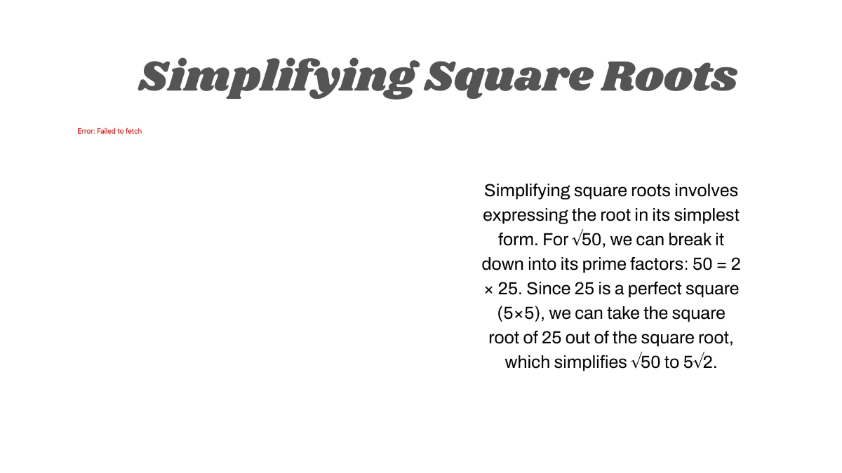 Free Roots of Integers Template to Edit Online