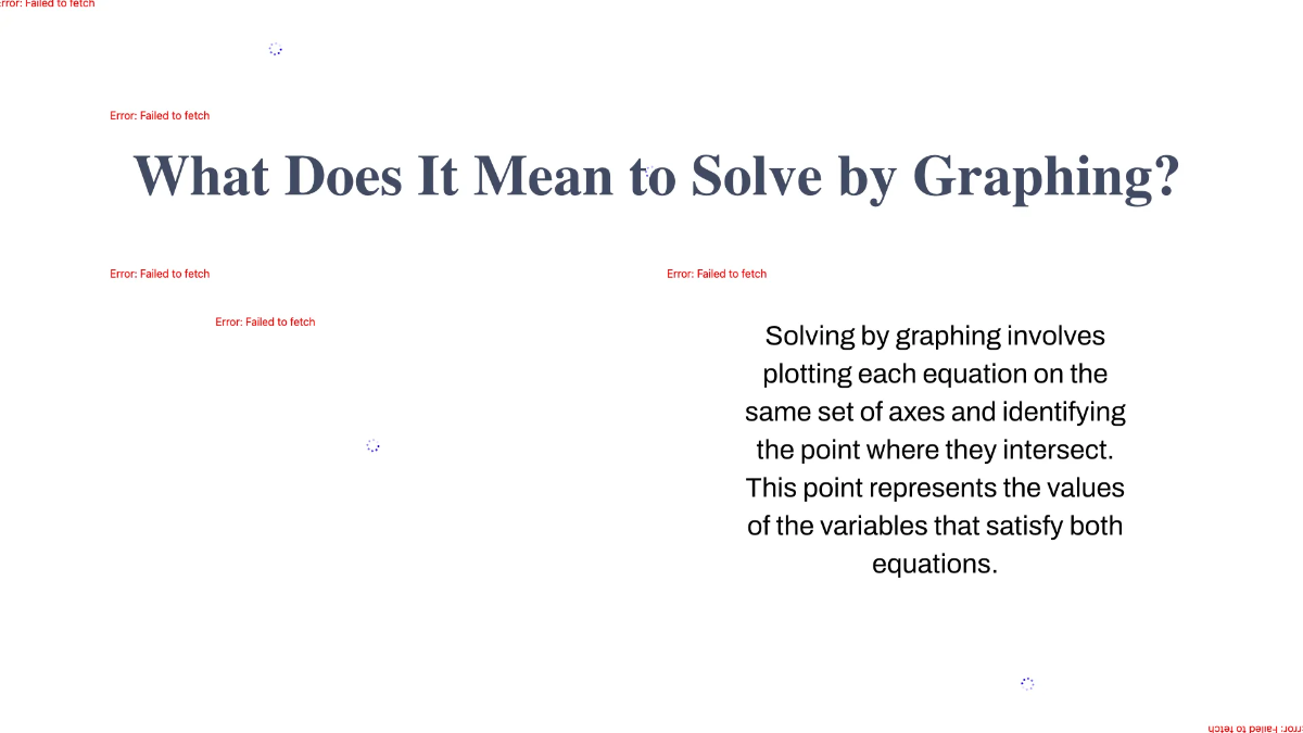 Free Solve A System of Equations By Graphing Template to Edit Online