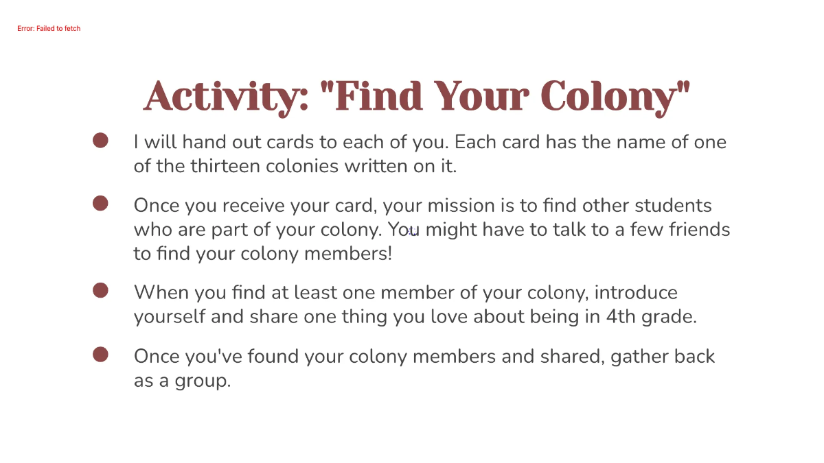 Free The American Revolution: The Thirteen Colonies Under British Rule Template to Edit Online