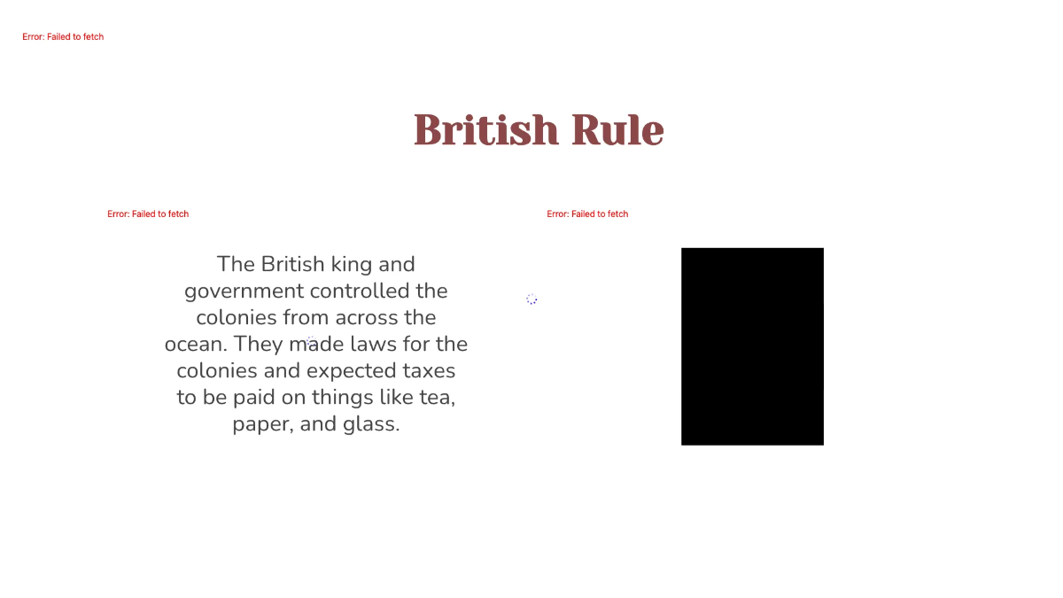 Free The American Revolution: The Thirteen Colonies Under British Rule Template to Edit Online