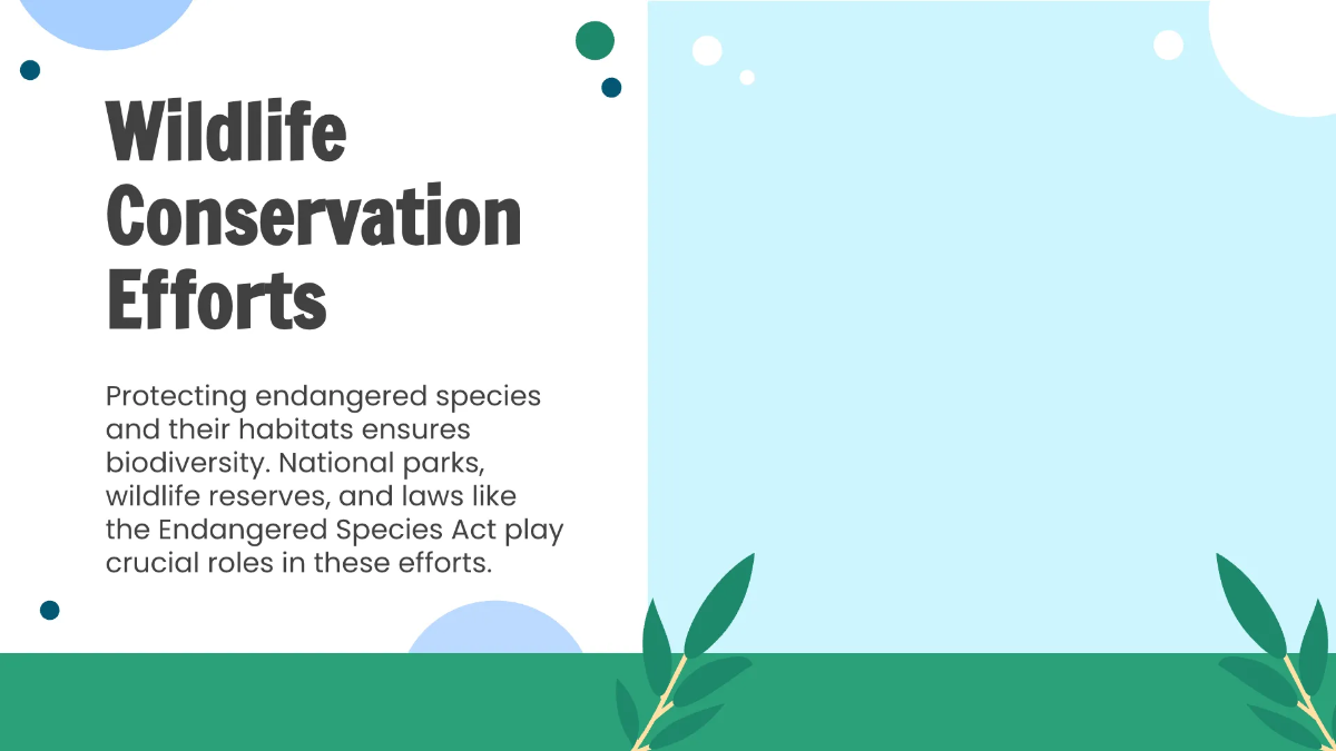 Free Conservation Practices Template to Edit Online