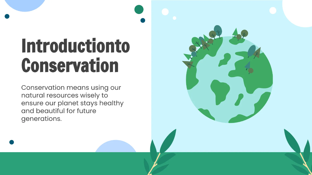 Free Conservation Practices Template to Edit Online