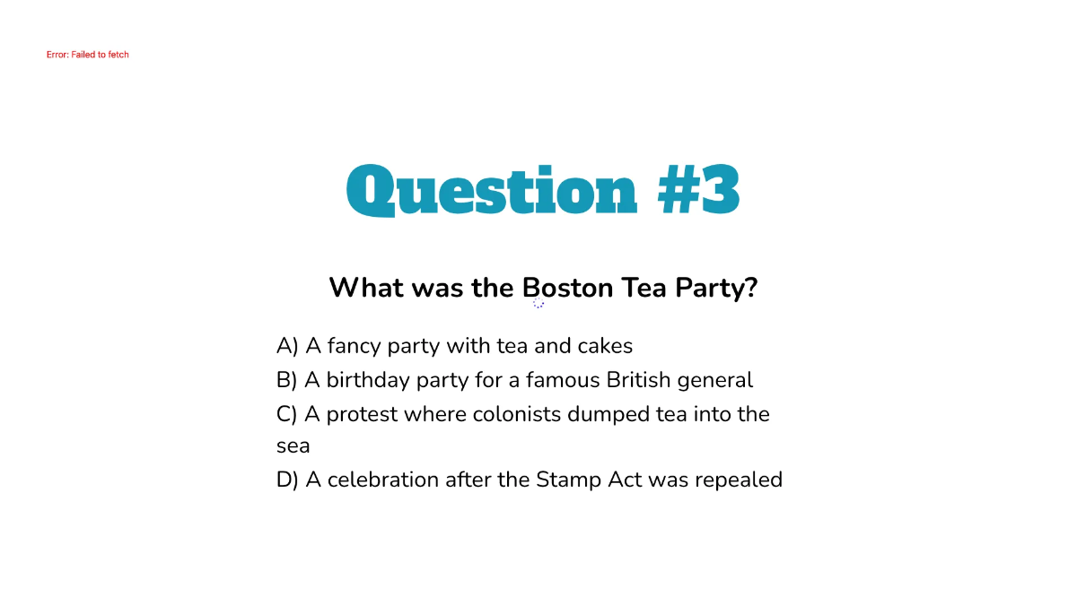 Free Causes of the American Revolution Template to Edit Online