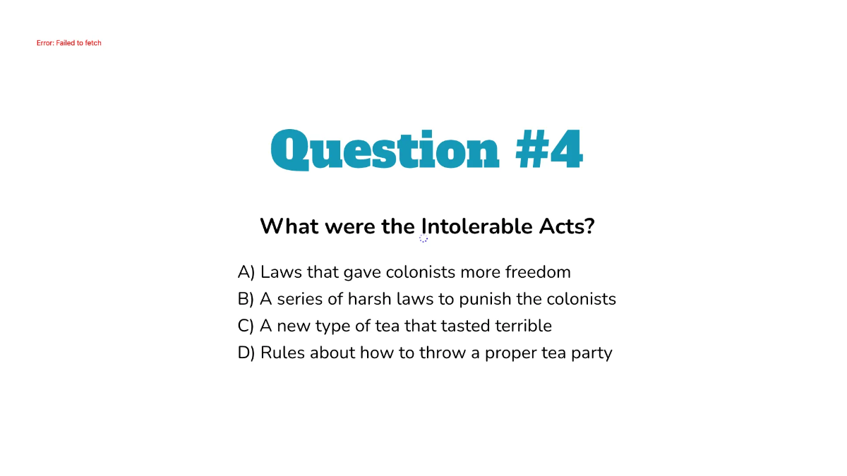 Free Causes of the American Revolution Template to Edit Online