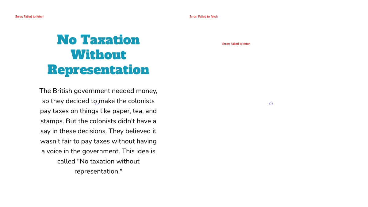 Free Causes of the American Revolution Template to Edit Online