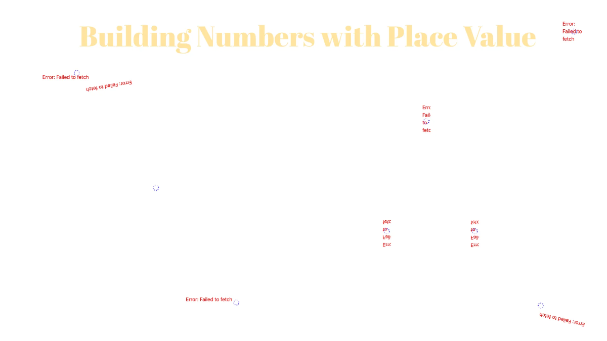 Free Place Value Models - Up To Hundreds Template to Edit Online