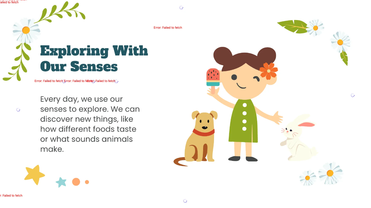 Free Five Senses Template to Edit Online