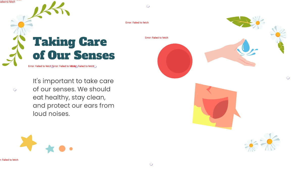 Free Five Senses Template to Edit Online