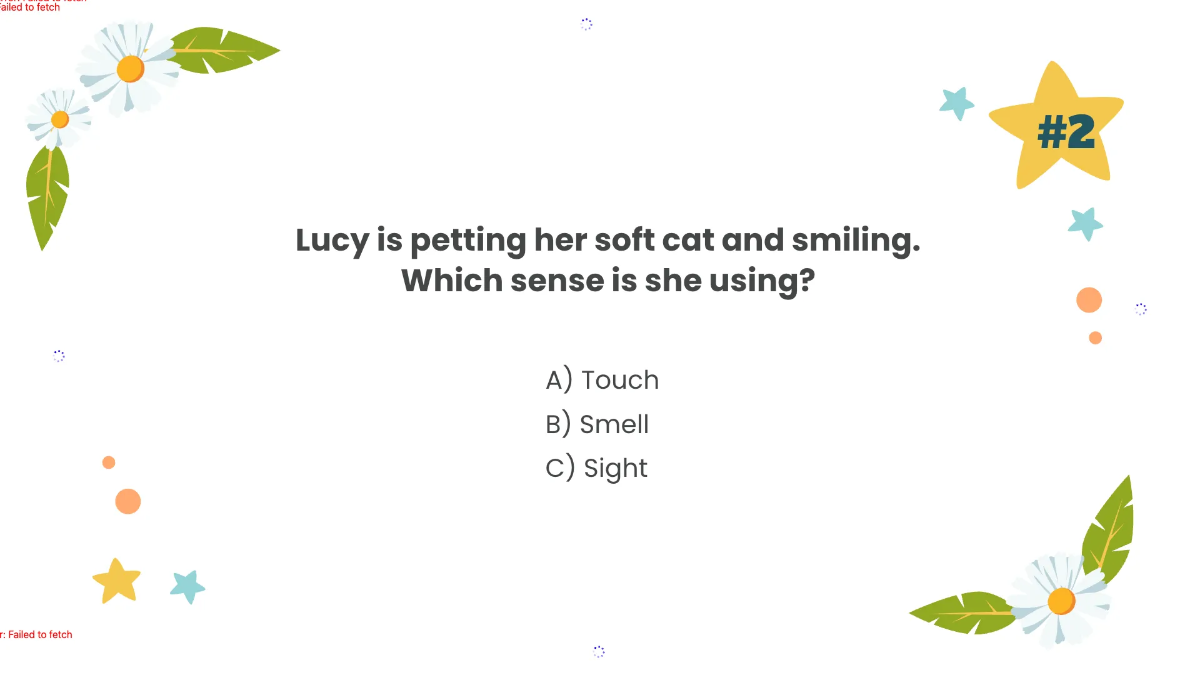 Free Five Senses Template to Edit Online