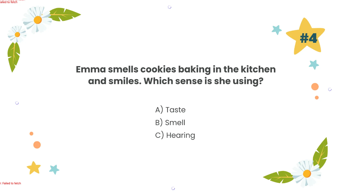 Free Five Senses Template to Edit Online