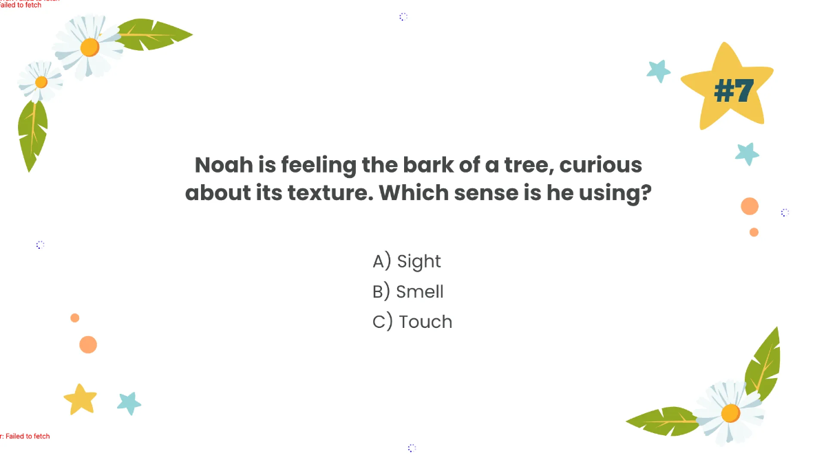 Free Five Senses Template to Edit Online