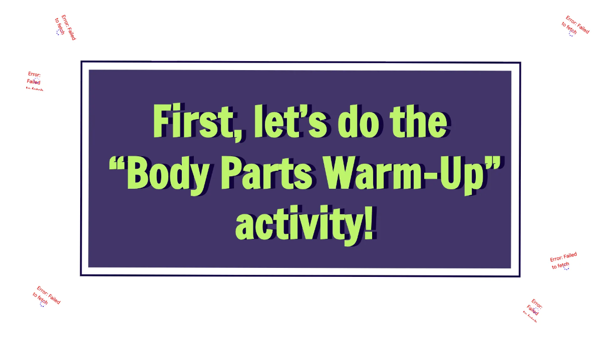 Free Body Parts and Their Functions Template to Edit Online