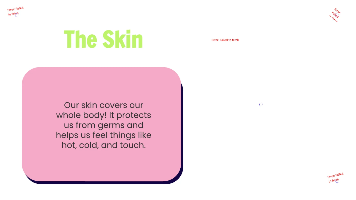 Free Body Parts and Their Functions Template to Edit Online