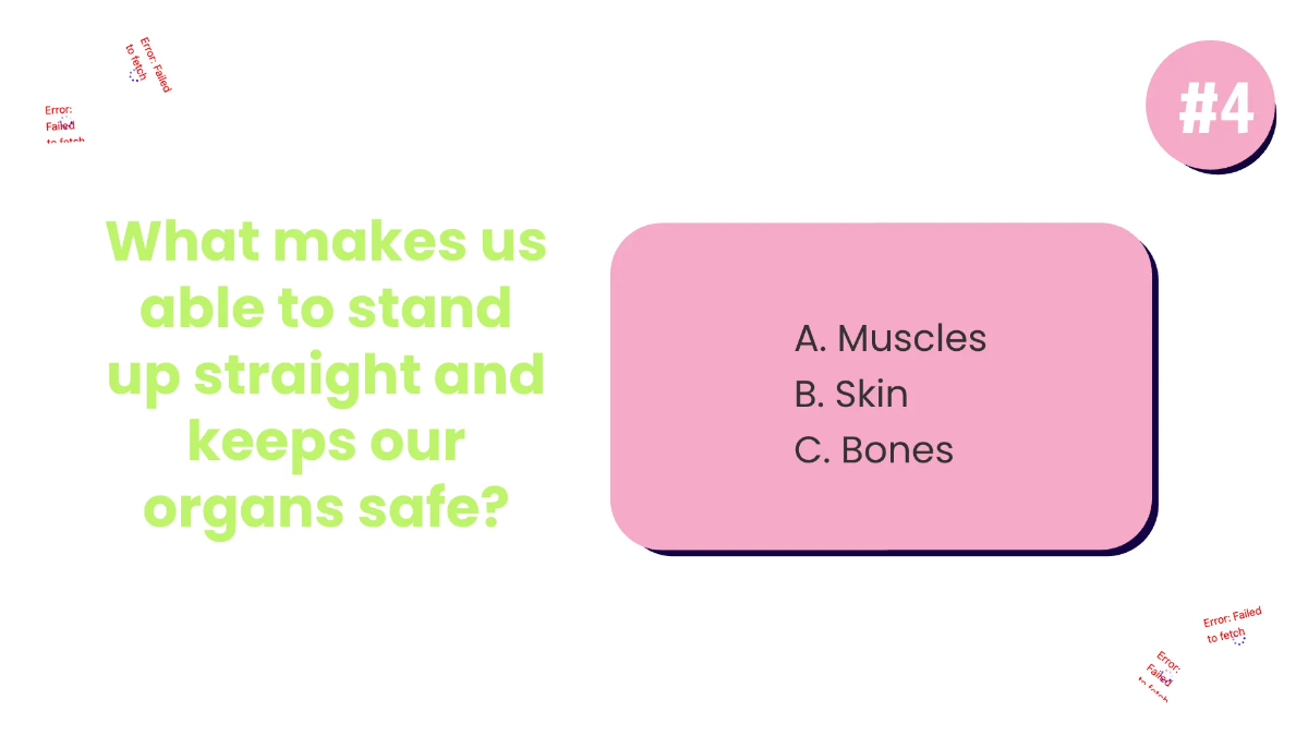 Free Body Parts and Their Functions Template to Edit Online