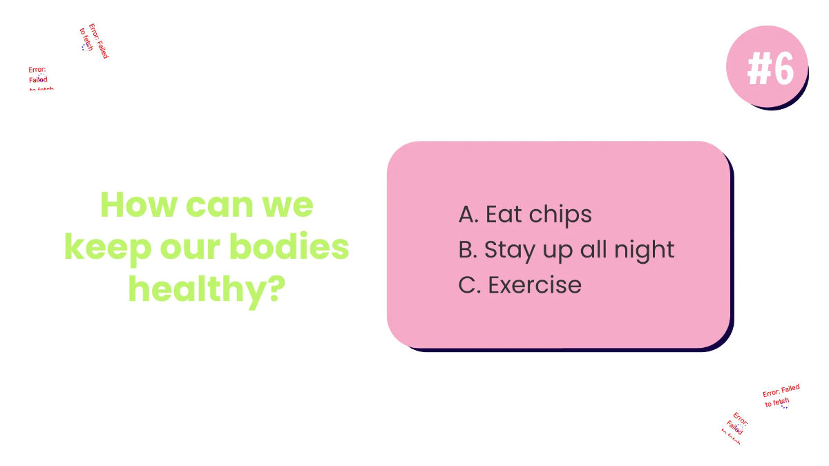 Free Body Parts and Their Functions Template to Edit Online