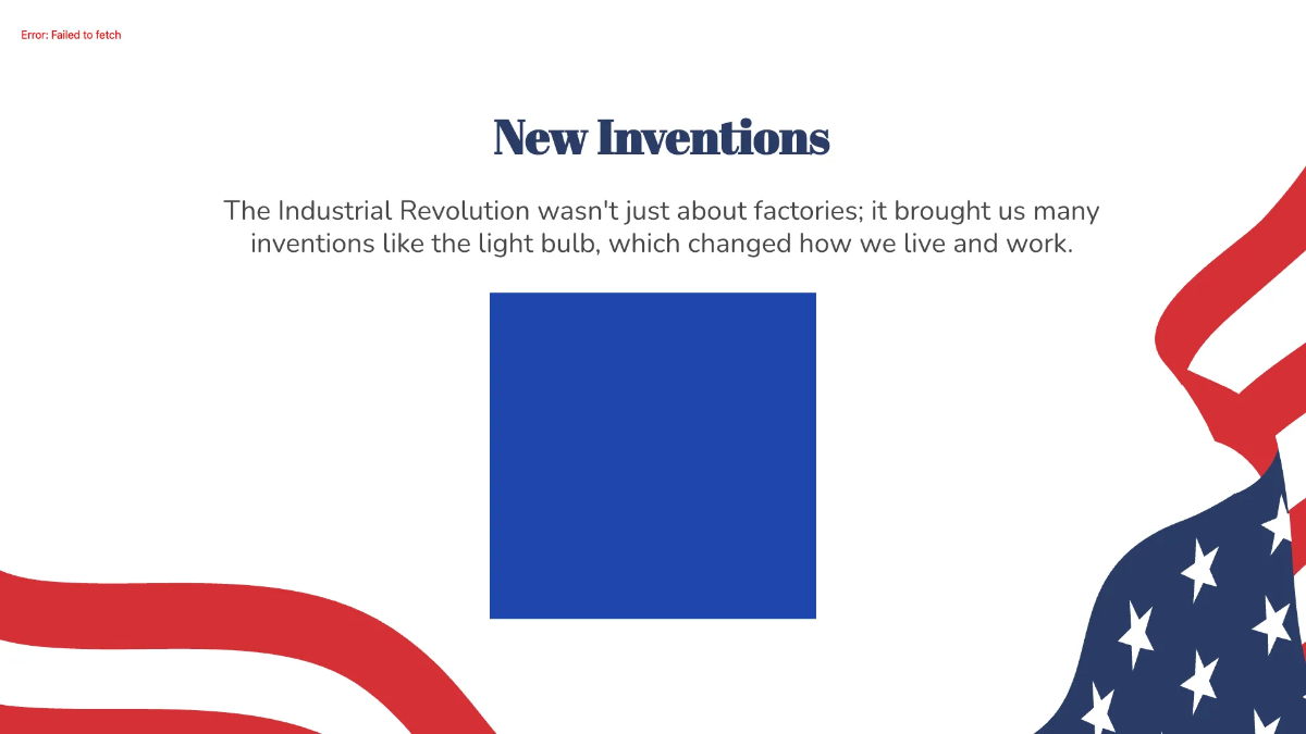 Free Industrial Revolution in America Template to Edit Online