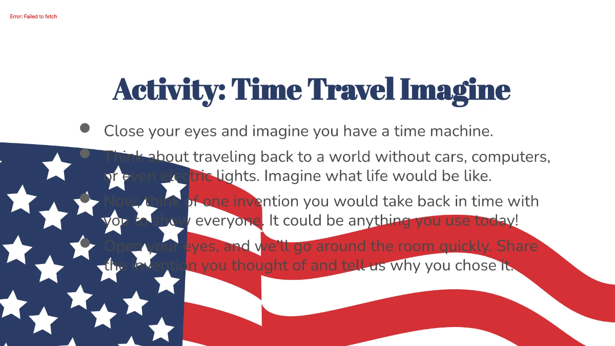 Free Industrial Revolution in America Template to Edit Online