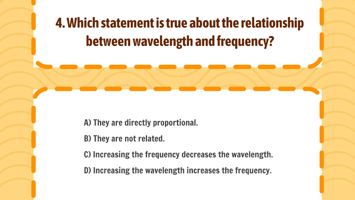 Free Wavelength, Frequency, Amplitude Template to Edit Online