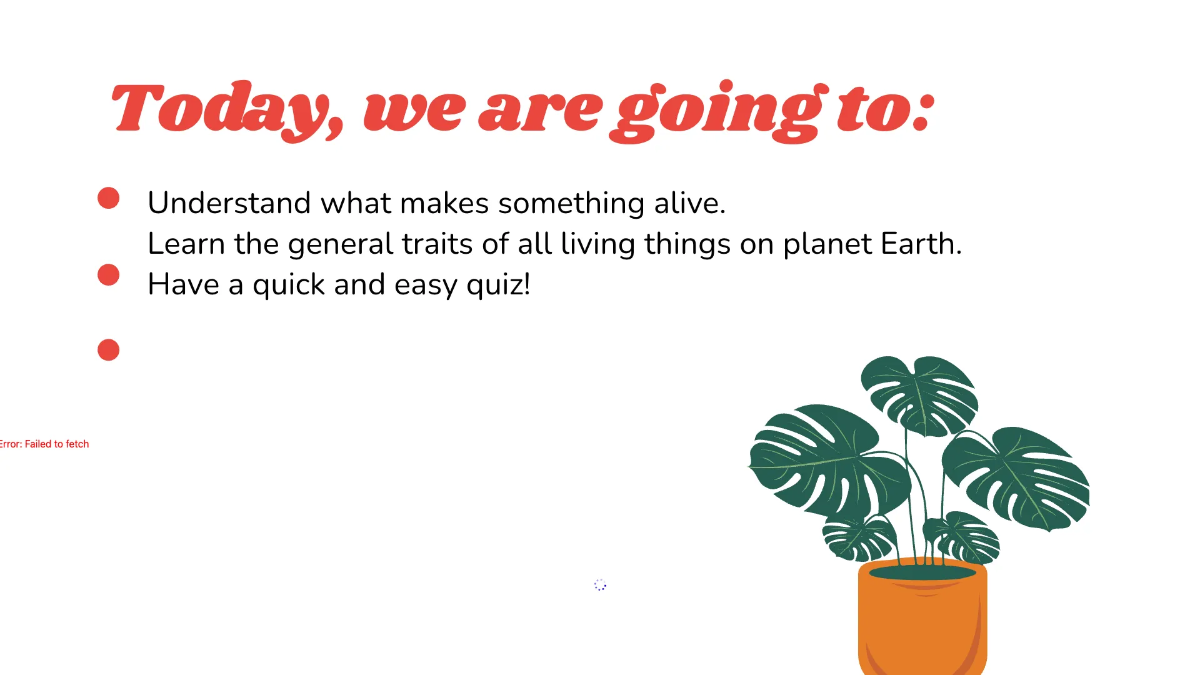 Free Characteristics of Living Things Template to Edit Online