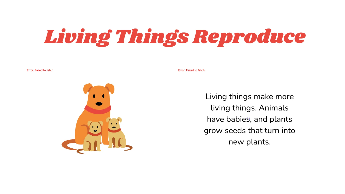 Free Characteristics of Living Things Template to Edit Online