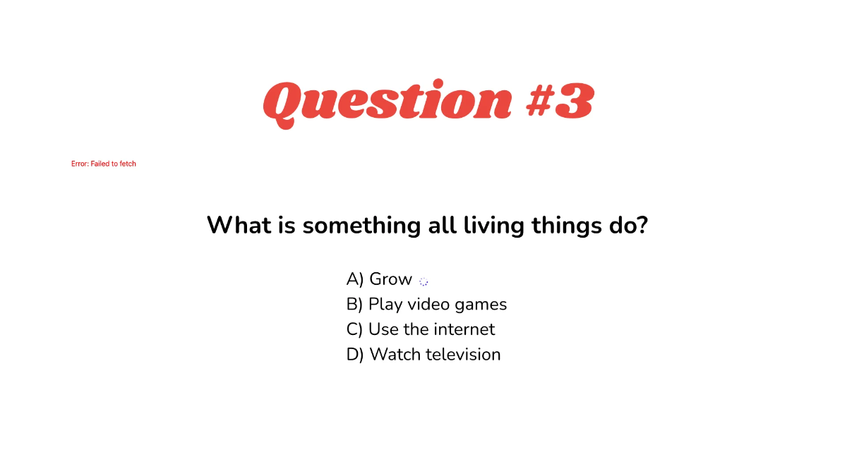 Free Characteristics of Living Things Template to Edit Online