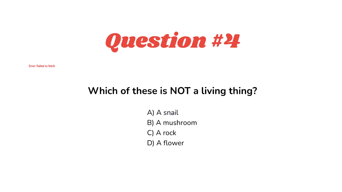 Free Characteristics of Living Things Template to Edit Online