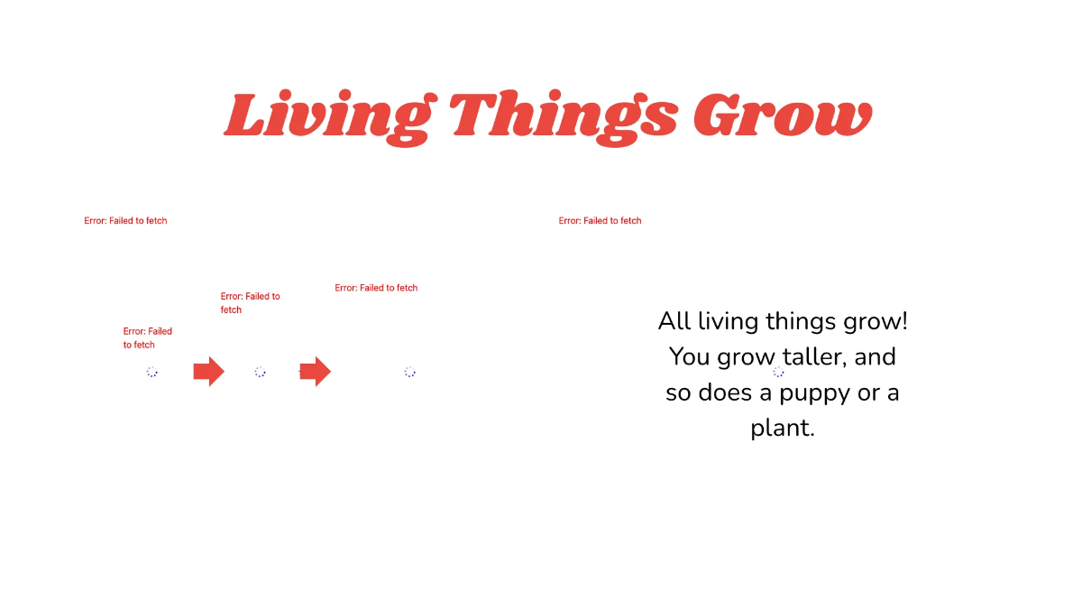 Free Characteristics of Living Things Template to Edit Online