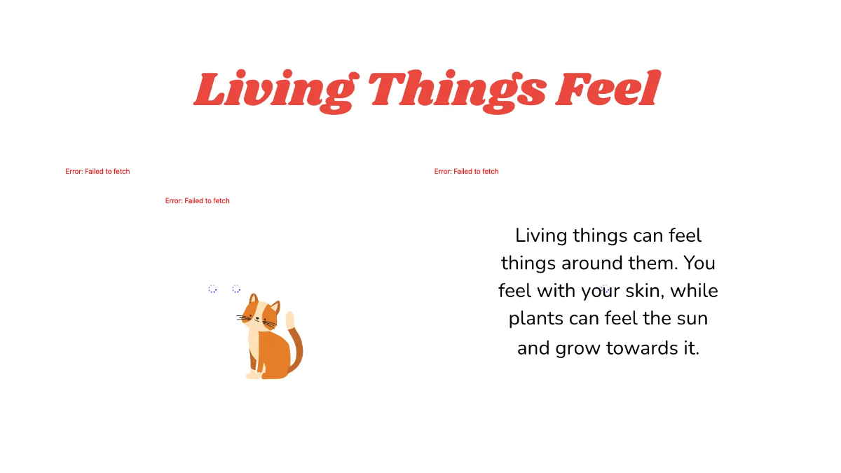Free Characteristics of Living Things Template to Edit Online
