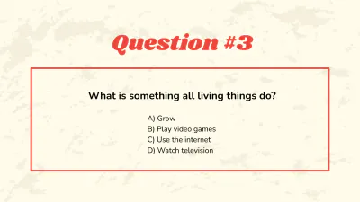 Free Characteristics of Living Things to Edit Online