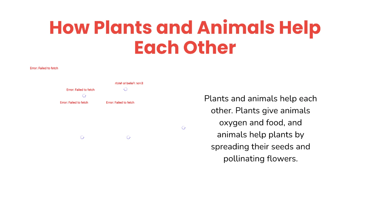 Free Plants and Animals Template to Edit Online
