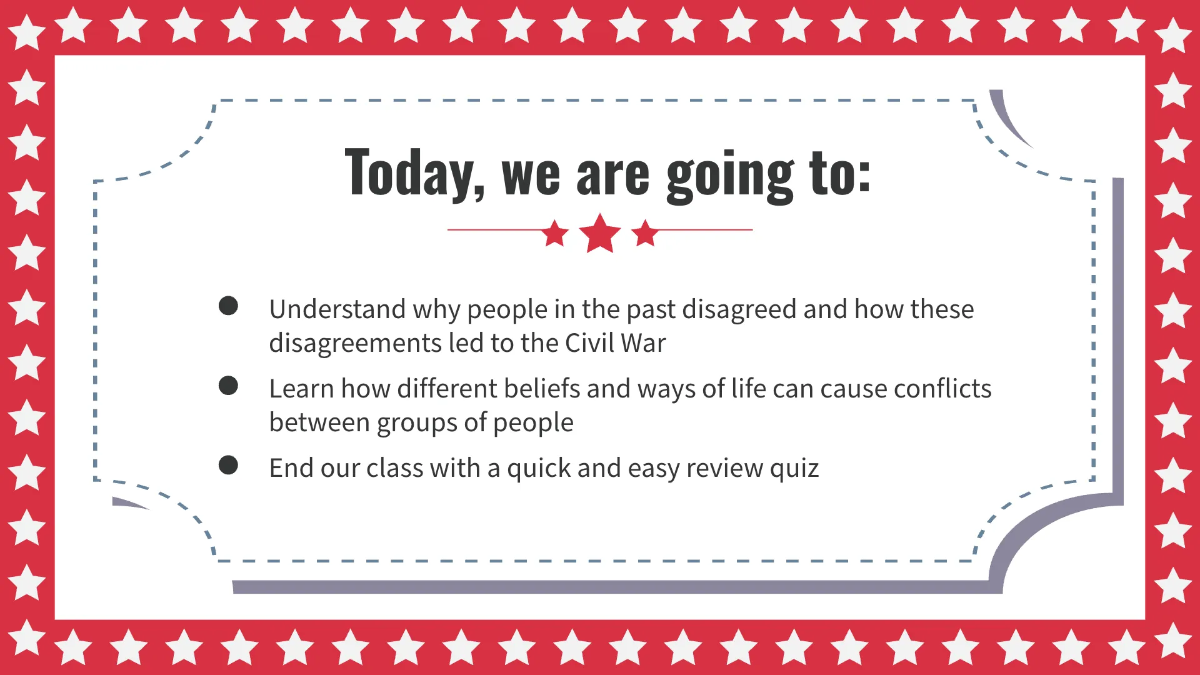 Free Causes of the Civil War Template to Edit Online