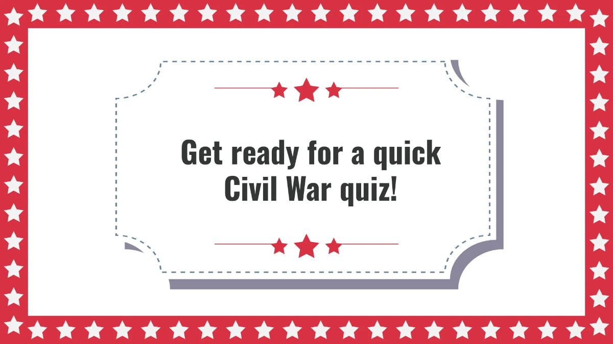 Free Causes of the Civil War Template to Edit Online