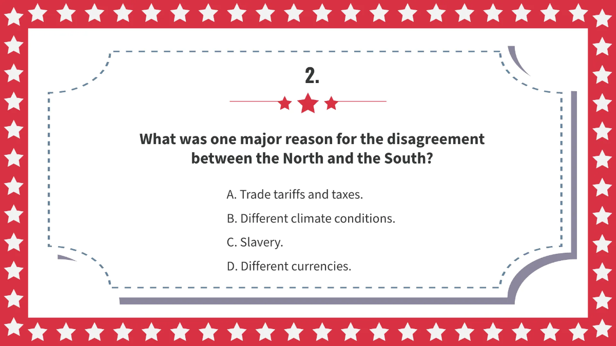 Free Causes of the Civil War Template to Edit Online