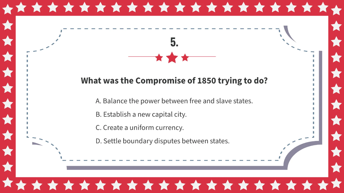 Free Causes of the Civil War Template to Edit Online