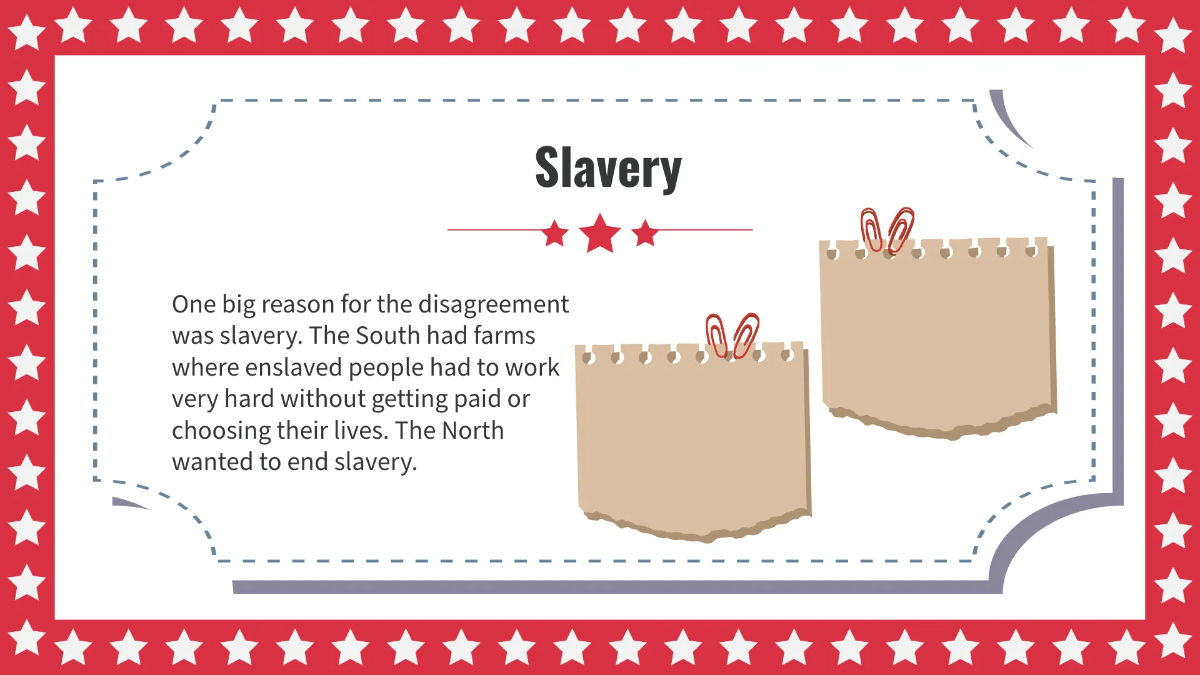 Free Causes of the Civil War Template to Edit Online