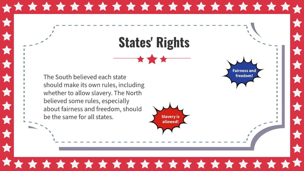 Free Causes of the Civil War Template to Edit Online